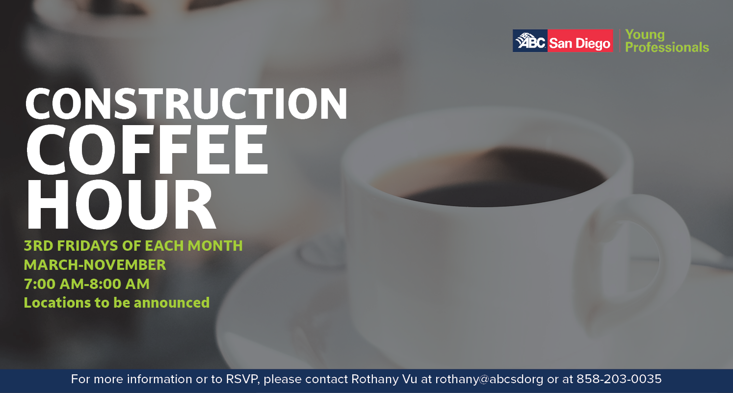 YP's August Construction Coffee Hour