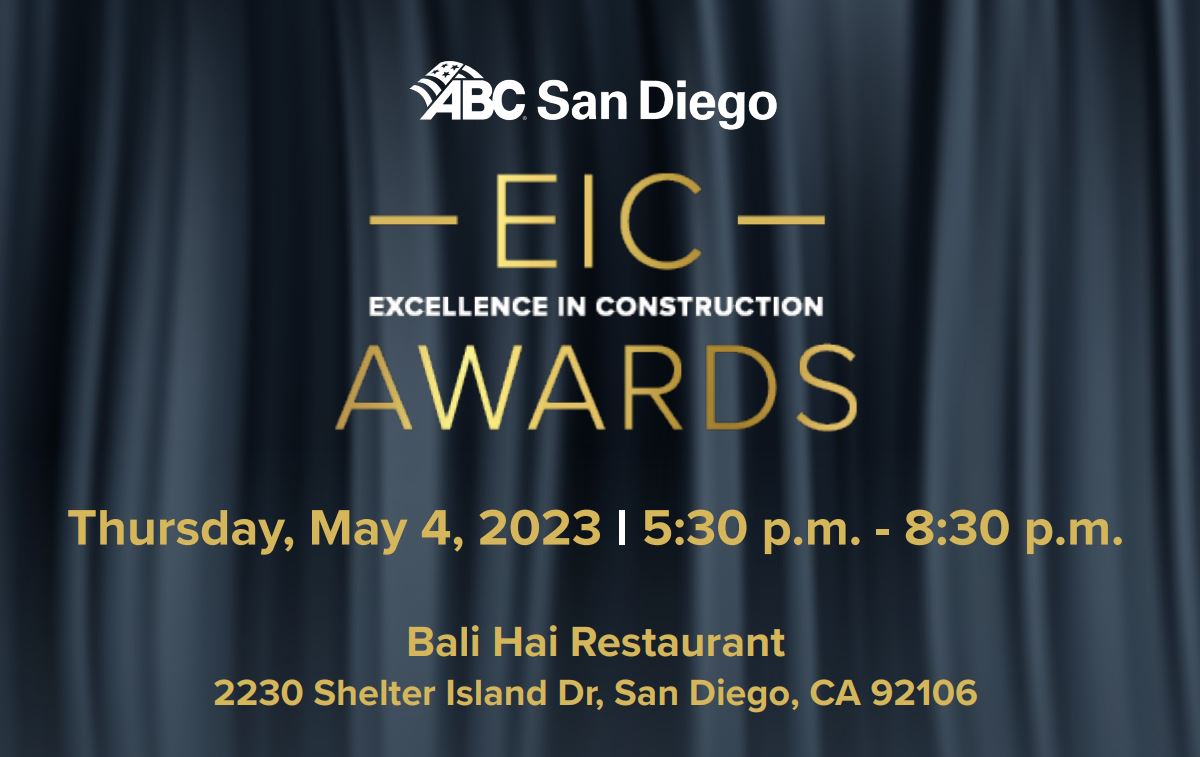 2023 Excellence in Construction Awards (EIC) 